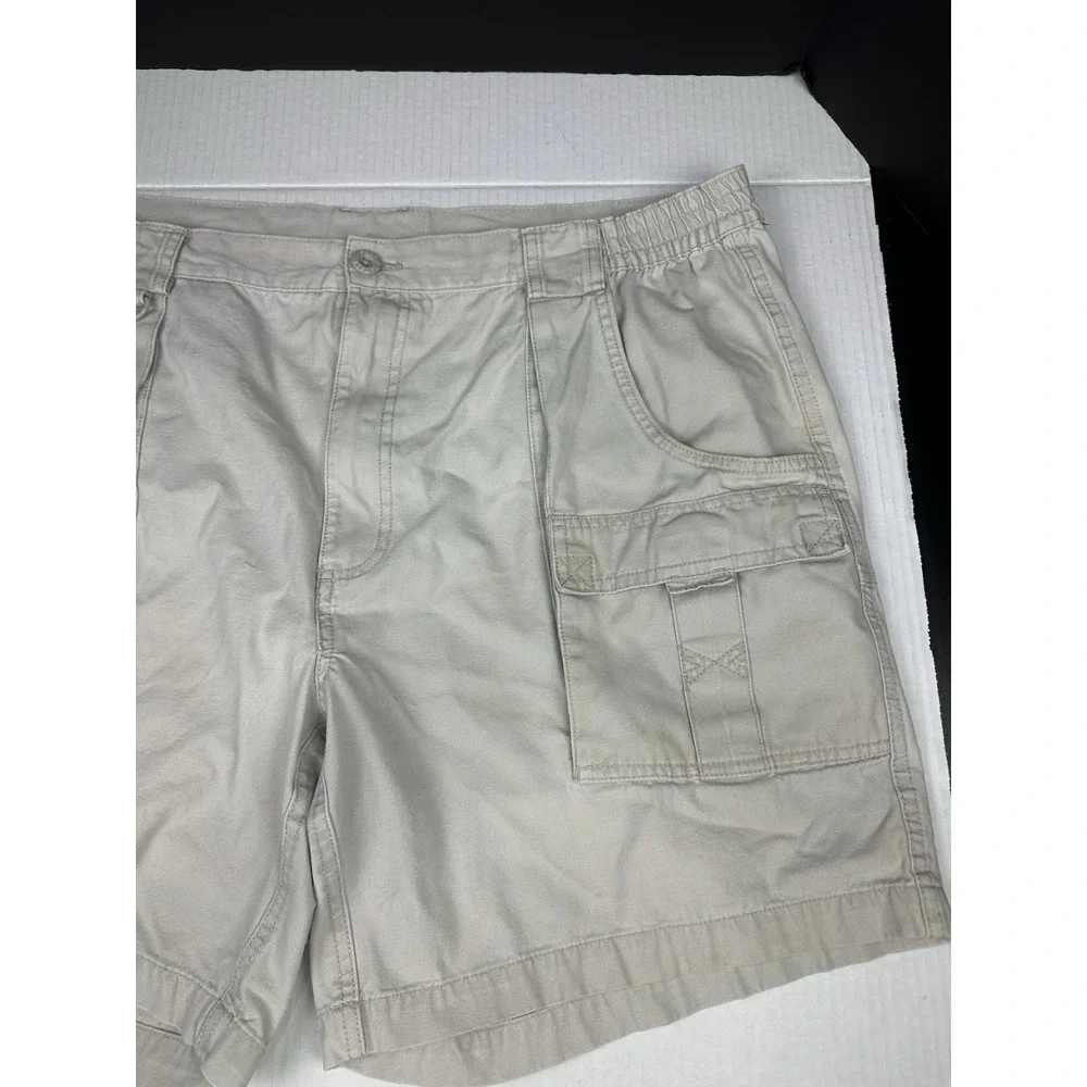 Hook & Tackle Mens Utility Cargo Shorts Size 42 Relaxed Fit Outdoor Fishing